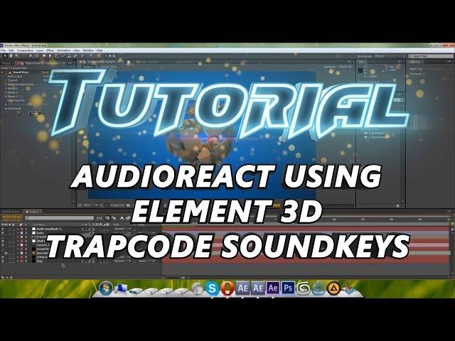 Audioreact Tutorial Using Element3D and Trapcode Soundkeys