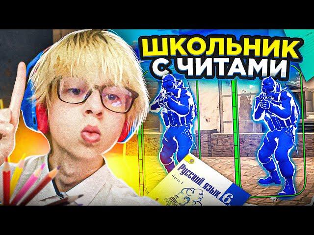 ПРИТВОРИЛСЯ ШКОЛЬНИКОМ С ЧИТАМИ В CS:GO - Пример идеального читера #12