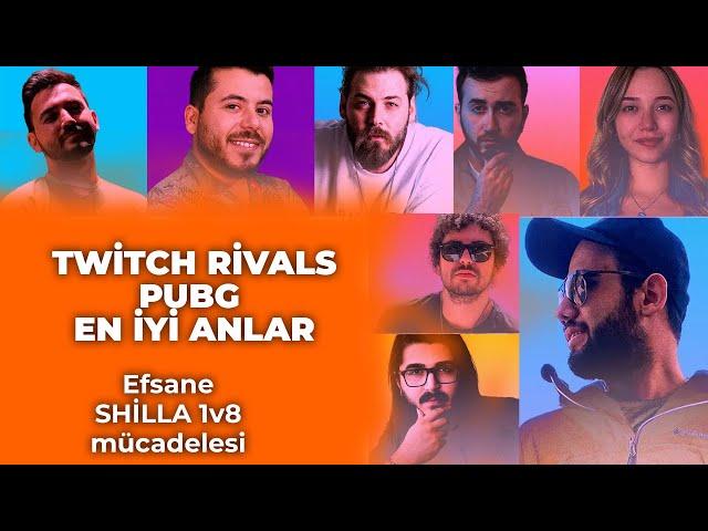 Twitch Rivals PUBG Türkiye En İyi Anlar | Mithrain , Elraenn , 10000Days, Unlostv , Wtcn , Shilla