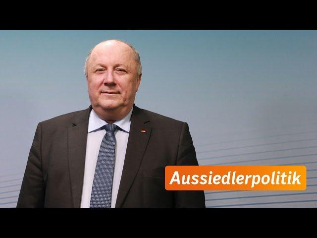 Aussiedlerpolitik