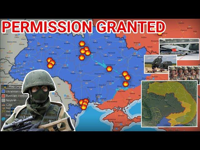 Permission was given to strike in Russian territory | Ukrainian Counter attack in Bakhmut | 18 Nov