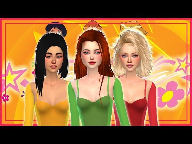 The Sims 4 Cas: Totally Spies