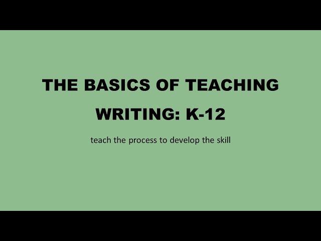 WRITING.BASICS.TEACHING.1