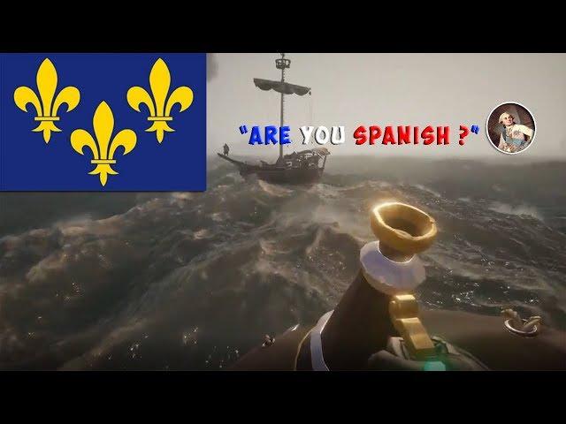 English meet French on Sea Of Thieves  