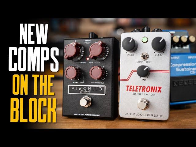 Beyond The MXR Dyna Comp & Boss CS-3 Compressor [J Rockett Airchild, UA LA-2A, 1176 & Origin Cali76]