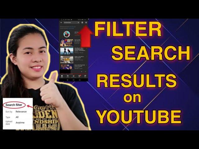 How to use YOUTUBE SEARCH FILTER|Tagalog|Xris Tutorials