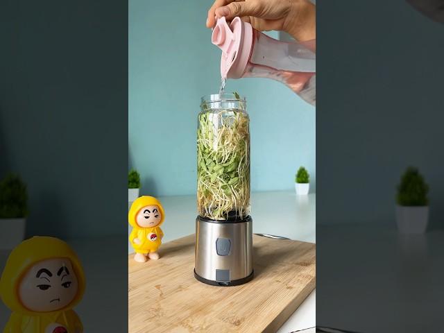 Mini Mixer Vs. Baby Methi Leaves  | Oops 