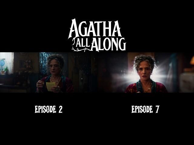 Lillia Time Travel SCENE COMPARISON | Agatha All Along Episodes 2-7