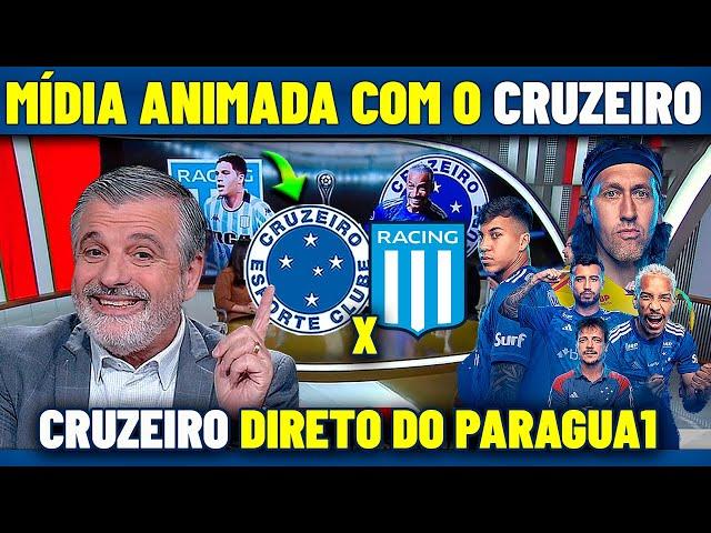 CRUZEIRO DEIXA A MÍDIA MUNDIAL EM CHOQUE ! CRUZEIRO X RACING !