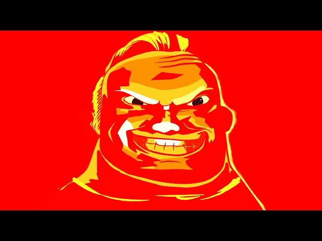 Mr. Incredible becoming canny but animated.