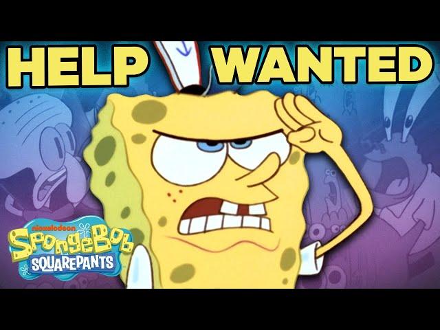 SpongeBob SquarePants First Episode in 5 Minutes!  HELP WANTED