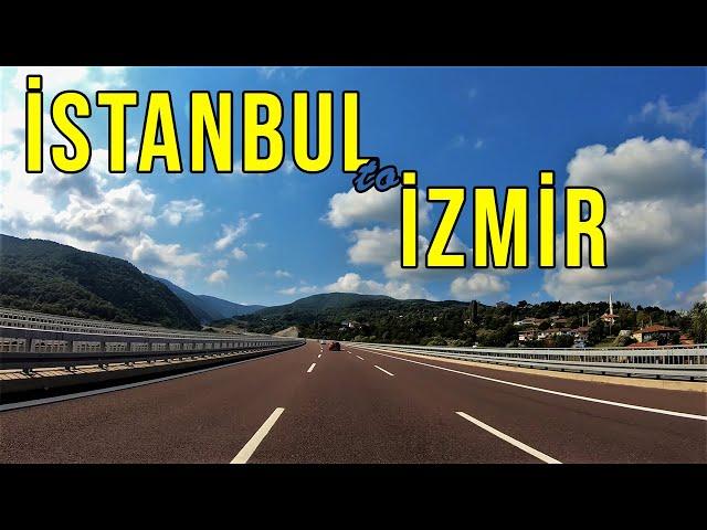 Driving from Istanbul to Izmir- Complete Version