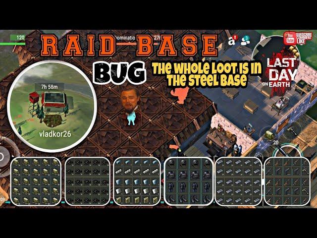 Ldoe raiding base vladkor26 BUG #LDOE #Last_Day_on_Earth_Survival #raid_BUG #ldoe_vladkor26