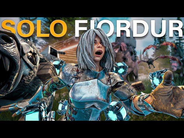 I Played Fjordur Solo On The HARDEST ARK Server