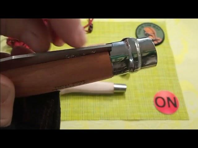 Разборка и подготовка OPINEL №12 к пропитке.