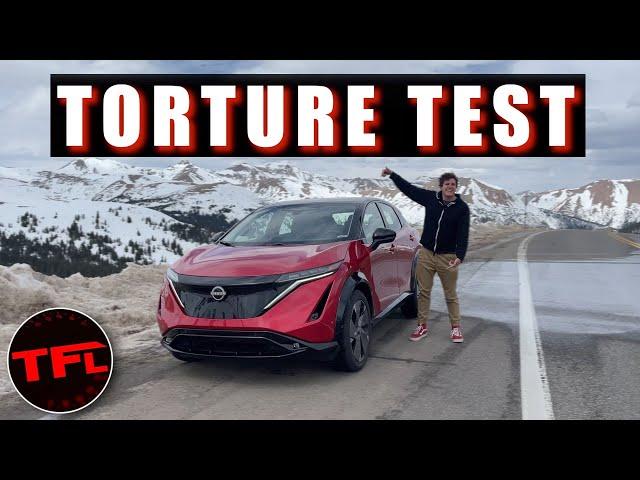 Unexpected Results! The 2023 Nissan Ariya Takes on the World's Toughest EV Range Test