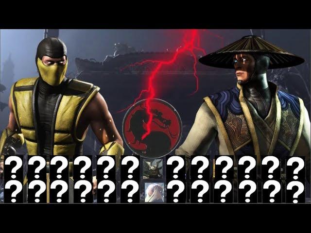 MORTAL KOMBAT 11 - FULL ROSTER PREDICTIONS + WISHLIST