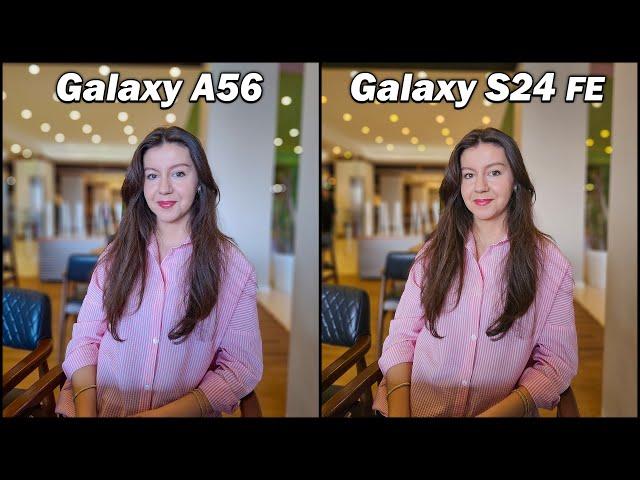 Samsung Galaxy A56 vs S24 FE Camera Test