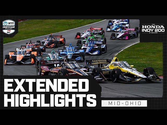 Extended Race Highlights | Honda Indy 200 at Mid-Ohio | INDYCAR SERIES