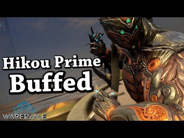 Warframe | Hikou Prime [Buffed] (2 Forma Build)