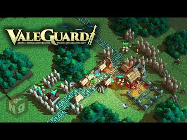 Обзор ValeGuard - Симулятор, стратегия, РПГ и башенная защита в ОДНОЙ ОБЁРТКЕ!