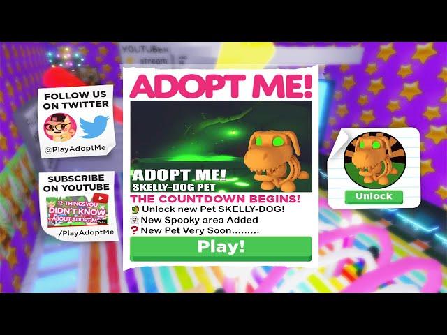 Adopt Me Confirmed That Skelly Dog Is Coming YAY!!! | roblox