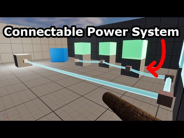 How To Make A Connectable Power System To Light The Way In UE 5