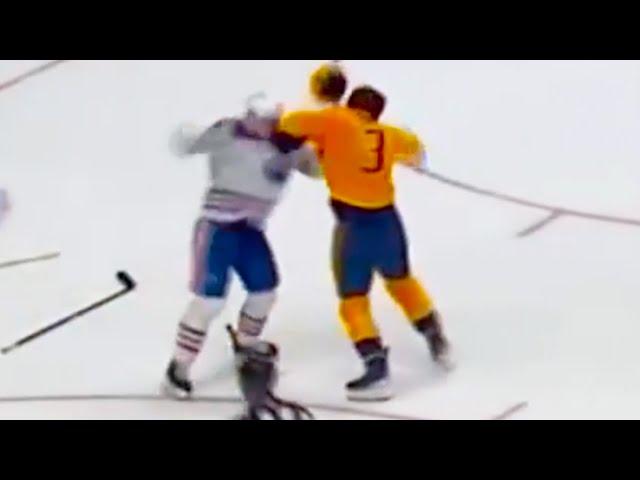 Vasily Podkolzin Jeremy Lauzon Fight | Nashville Predators vs Edmonton Oilers 2024 NHL Highlights