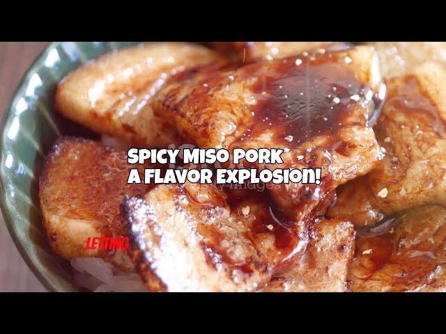 Spicy Miso Pork - A Flavor Explosion!