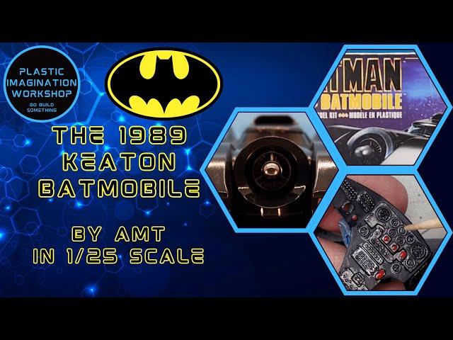 1989 Keaton BATMOBILE Scale Model Build