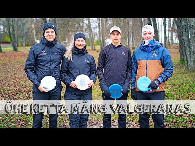 Ühe ketta challenge Valgerannas (Lätt, Tattar, Kimmel, Villota)