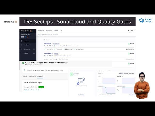 22. Sonarcloud and Quality Gates | How to create a custom Quality Gate