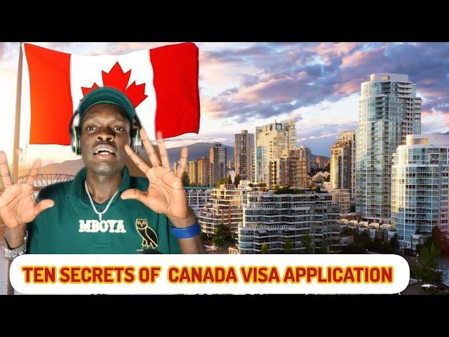 MY CANADA VISA APPLICATION STRATEGY • SECRETS YOU NEED TO KNOW BEFORE APPLYING