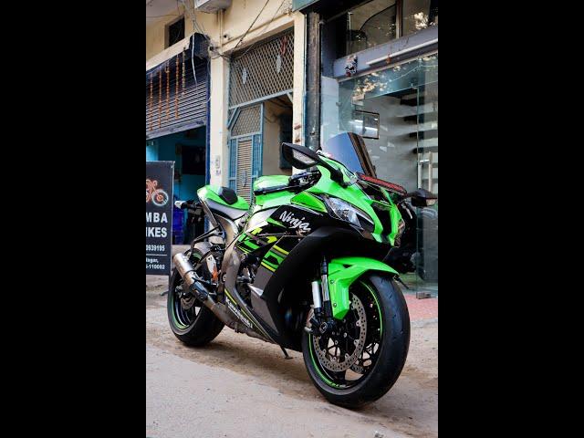 Only 6000 km done ZX-10R for SALE @13.75 lacs only at Jagdamba Superbikes