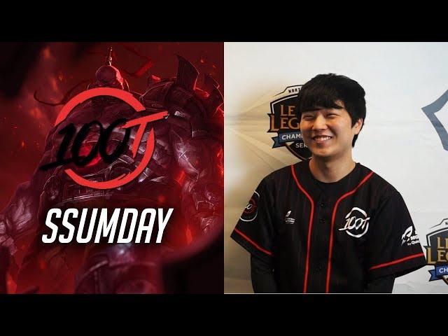 Ssumday on learning English and Nadeshot | NA LCS 2018