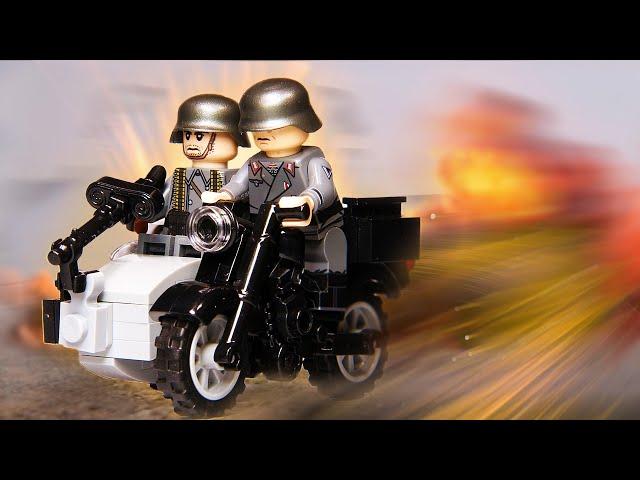 Немецкий Мотоцикл с Коляской из LEGO. Лего Самоделки | Lego Master