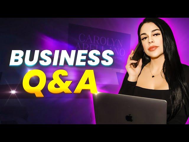 Carolyn Arellano Answers Business Questions from Social Media