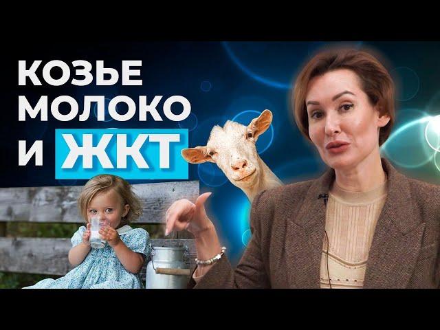 ЖЕЛУДОЧНО-КИШЕЧНЫЙ ТРАКТ И КОЗЬЕ МОЛОКО. СОВЕТУЕТ ВРАЧ