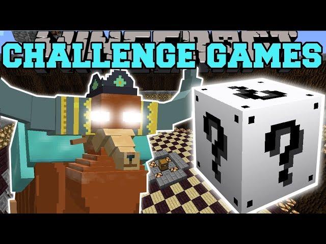 Minecraft: PRINCE RUTHERFORD CHALLENGE GAMES - Lucky Block Mod - Modded Mini-Game