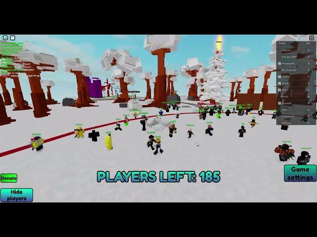 ROBLOX Last To Leave event (Round 1)