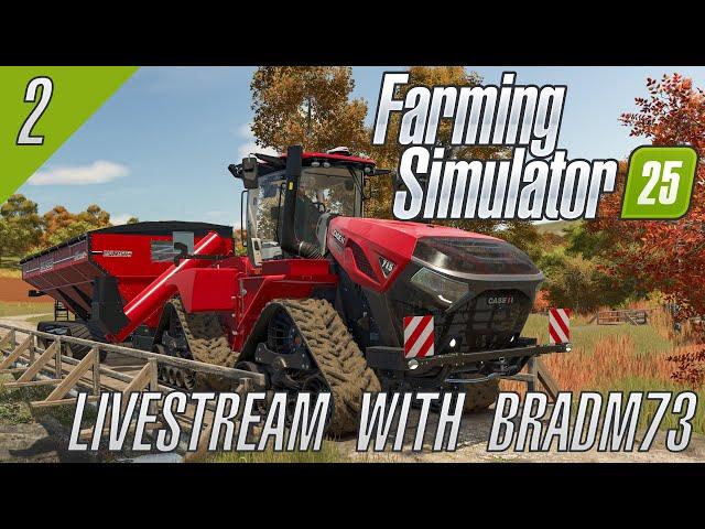 FARMING SIMULATOR 25 - FIRST LOOK - LIVESTREAM #2