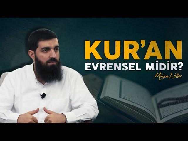 Kur'an Evrensel mi Tarihsel mi? | Halis Bayancuk Hoca (Ebu Hanzala)