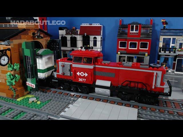 LEGO Red Cargo Train 3677