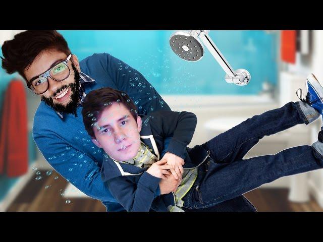 SIMULADOR DE BANHO COM O PAI! - Shower With your Dad Simulator