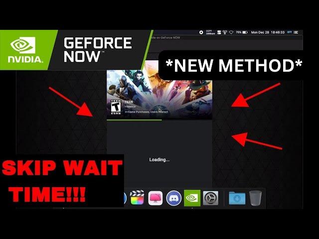 *MAY 2024* How to SKIP GeForce NOW Wait Time FREE!!!