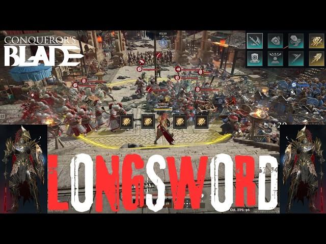 Longsword and Shield Gameplay Montage / Longsword Montage / Conqueror's Blade Uzun Kılıç