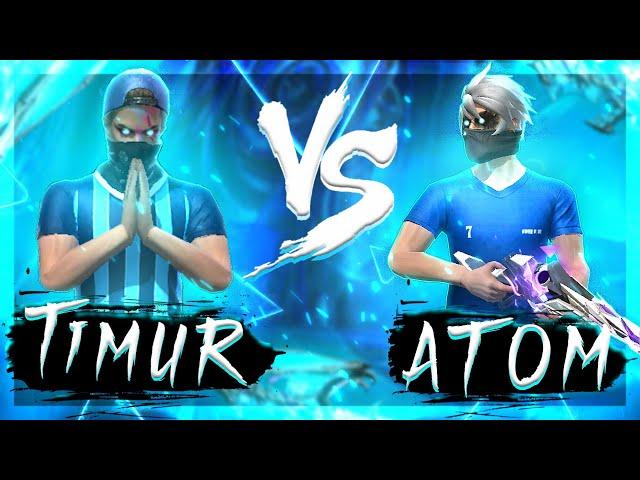 TIMUR ️ ATOM | IPHONE 11 vs PC  FREE FIRE BEST SETTING HUD + DPI️