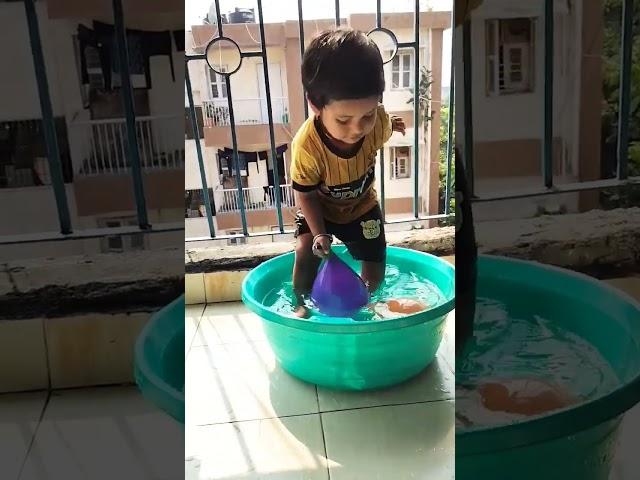 water balloon crying  | #viral #trending #shortsfeed #youtube #advait Singh