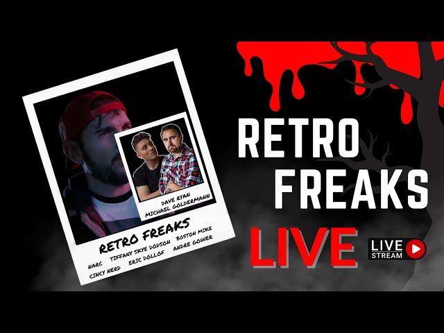 Retro Freaks the movie LIVE!  Talking all things Retro Freaks with Special Guest!