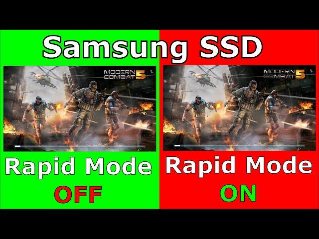 Should you enable Rapid Mode on Samsung SSD?